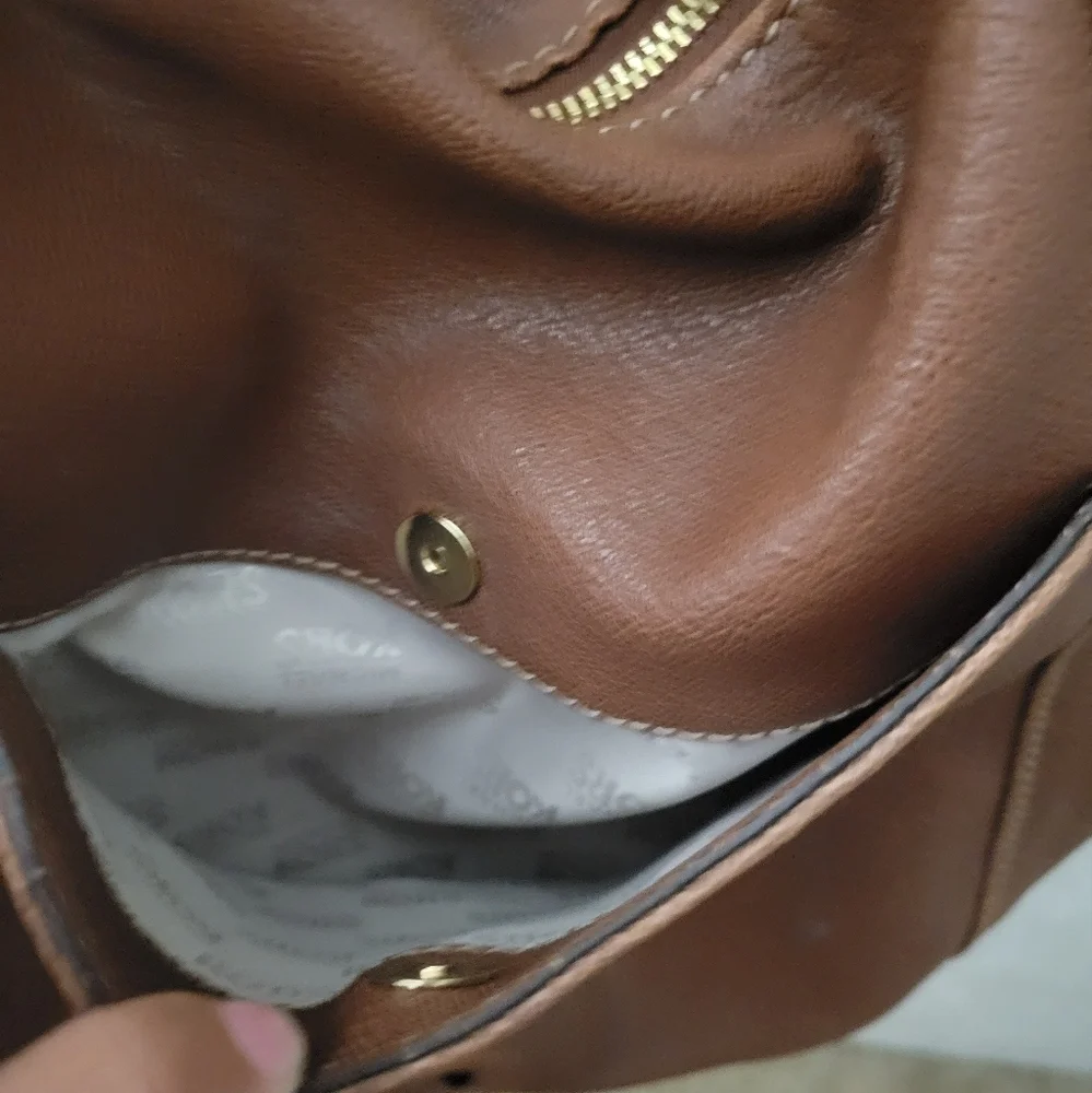 Michael Kors Brown Leather Purse